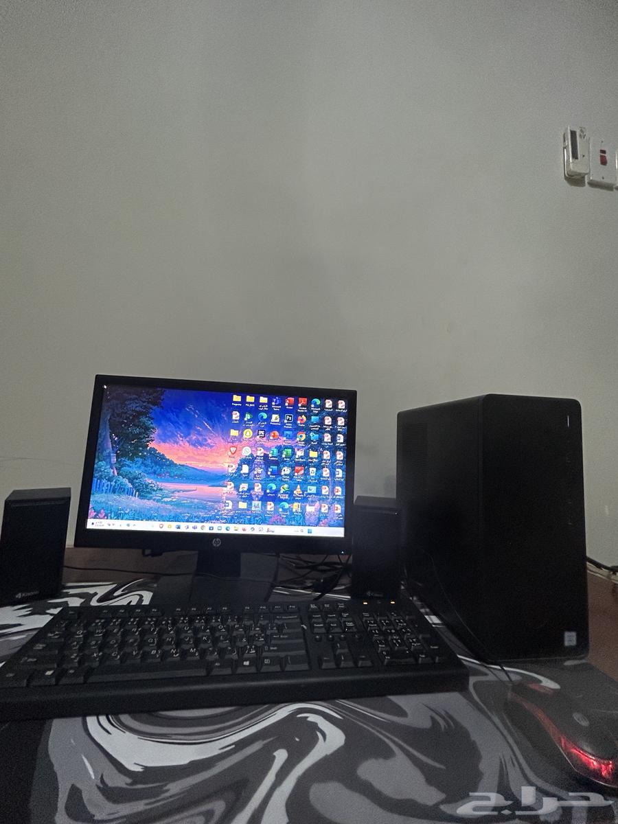 A desktop computer with a monitor, keyboard, and mouse63221565672451113