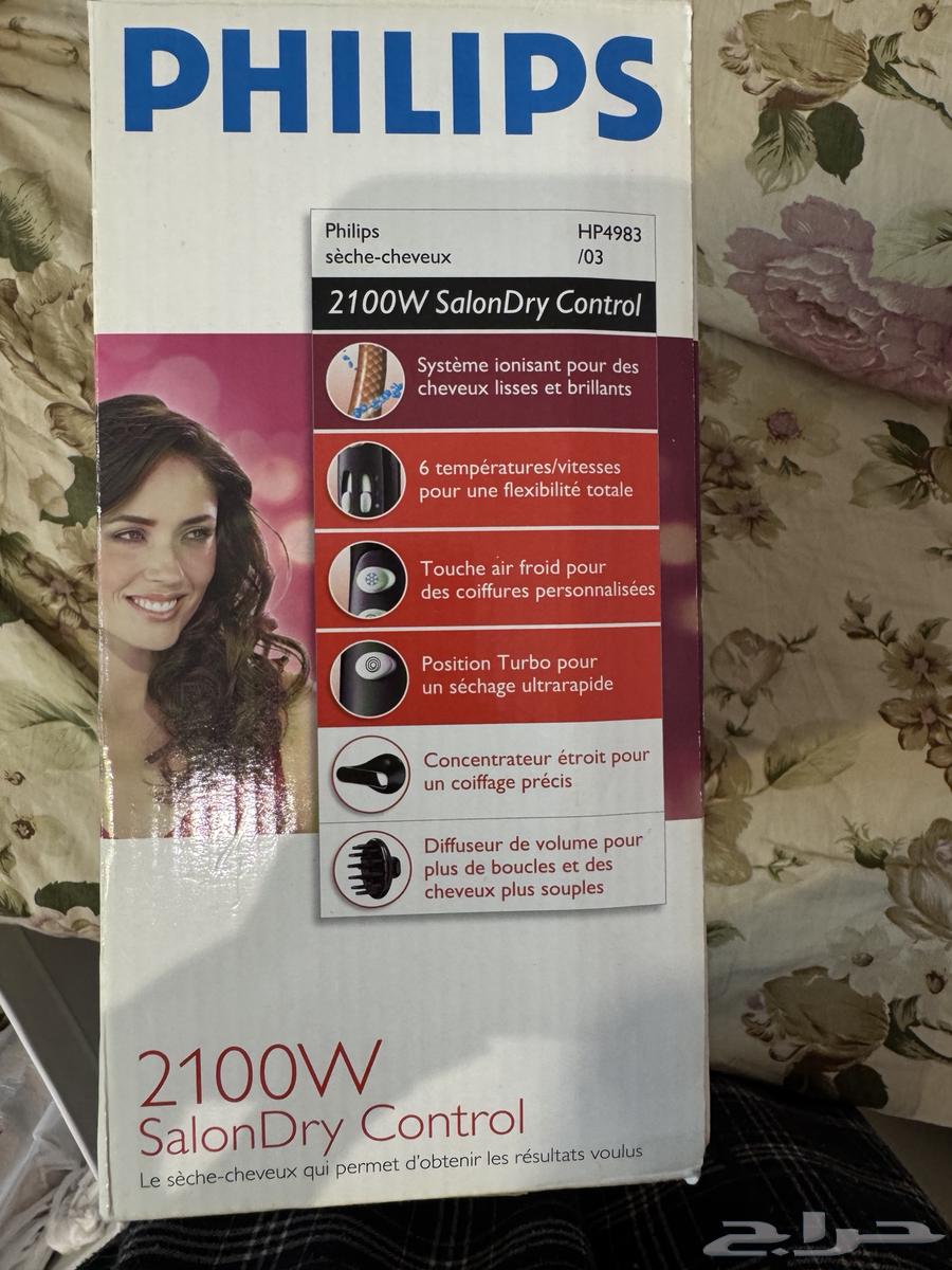 مجفف شعر ماركة فيليبس Philips63225075274755111