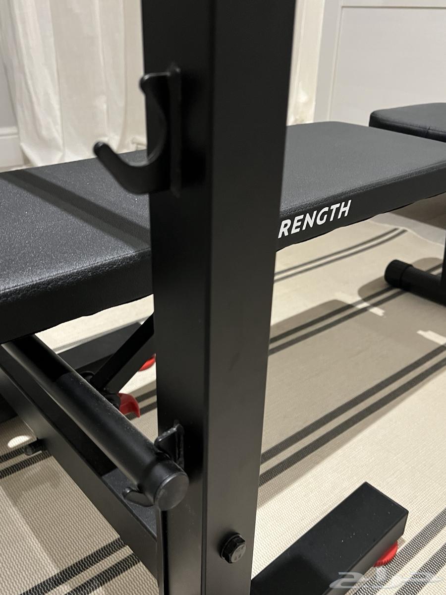 Bench and dumbbell weights and bar for sale63221548304258112