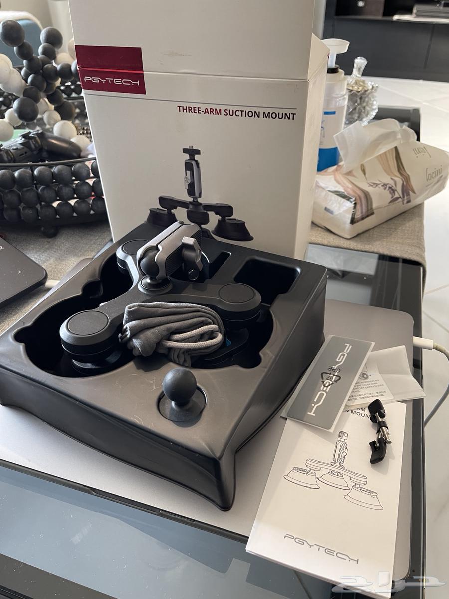 بيجي تيك حامل شفط بثلاثة اذرع Three Arm suction mount63222045914755114