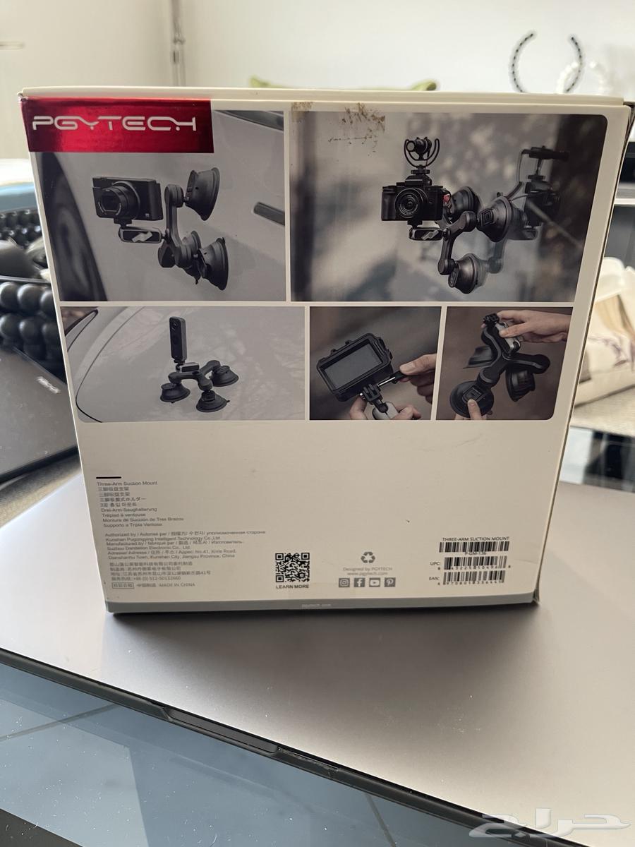 بيجي تيك حامل شفط بثلاثة اذرع Three Arm suction mount63222045914755112