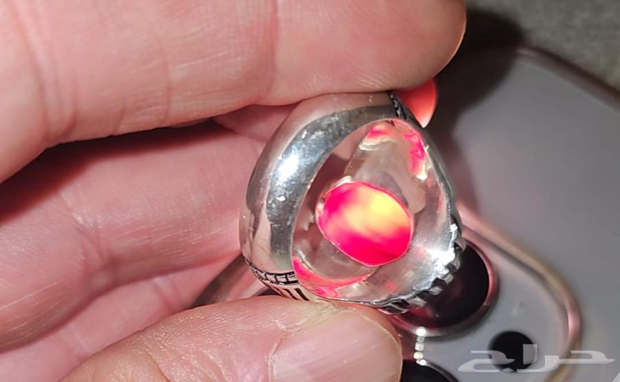 Agate ring and prayer beads set, liver-colored, engraved, and scented.63221574029059114