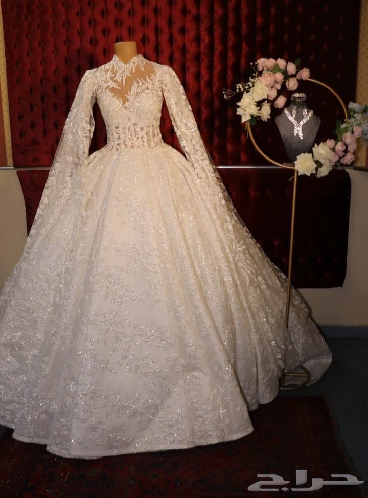 فستان زفاف مديل جديد للبيع مع الطرحة63219553440642111
