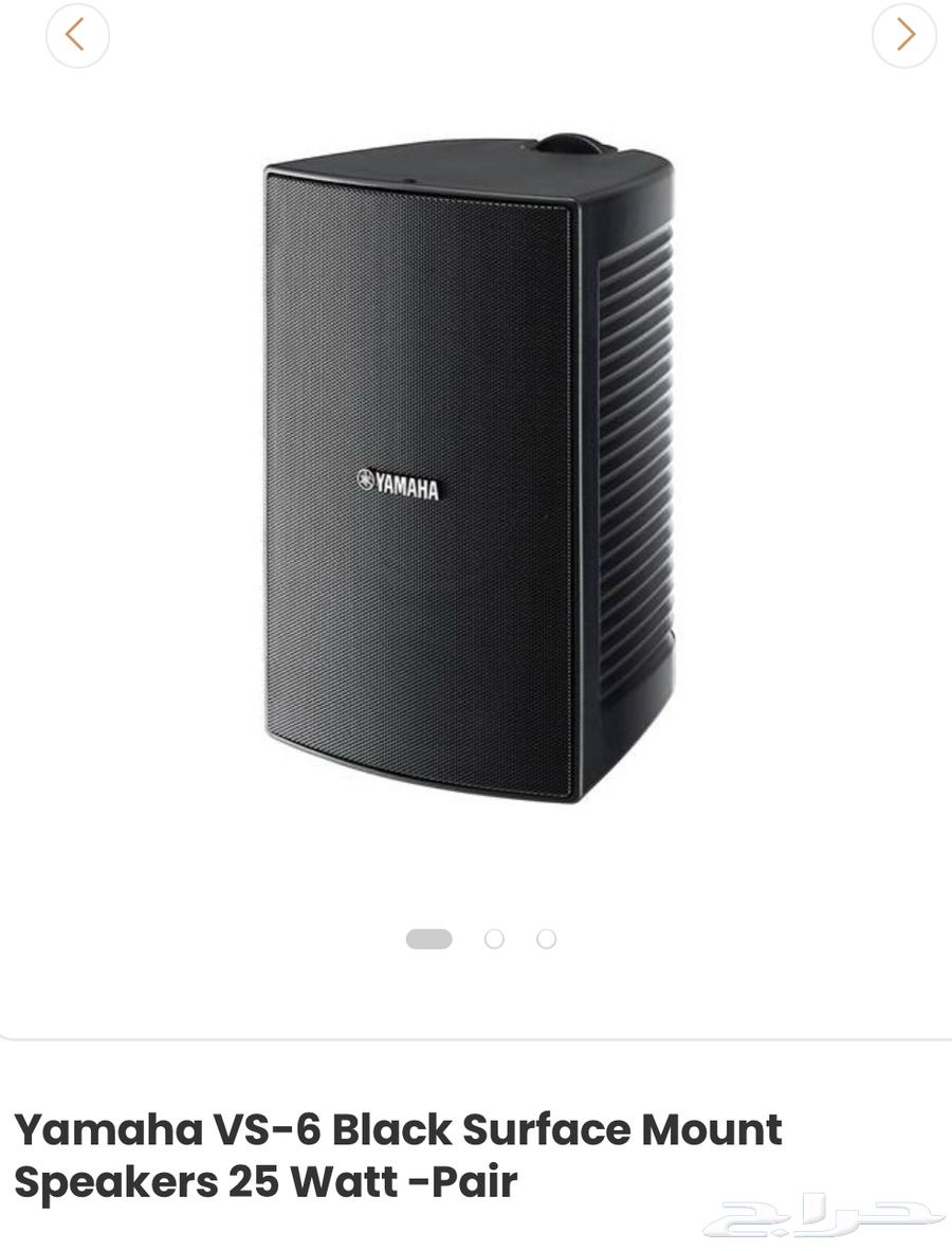 Yamaha VS6 speakers passive sound system63221573640961113