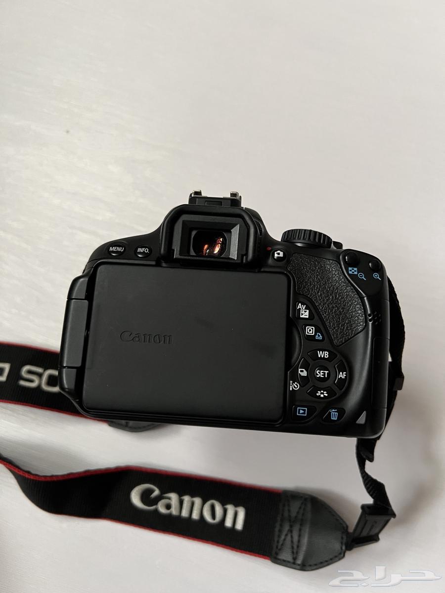 كاميرا كانون 650 دي بحالة ممتازة   canon 650D63218534525569114