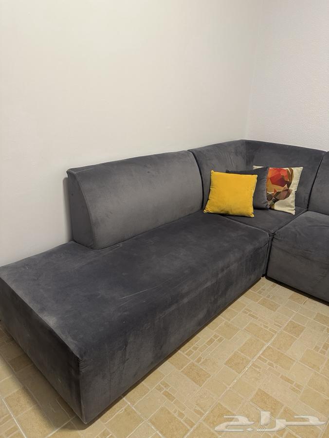 كنب زاويه مخمل63218520512003112