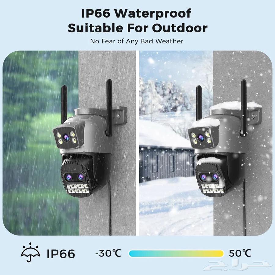 كاميرات مراقبة واي فاي بدقة 10mp وبزوم 10x63218034219010112