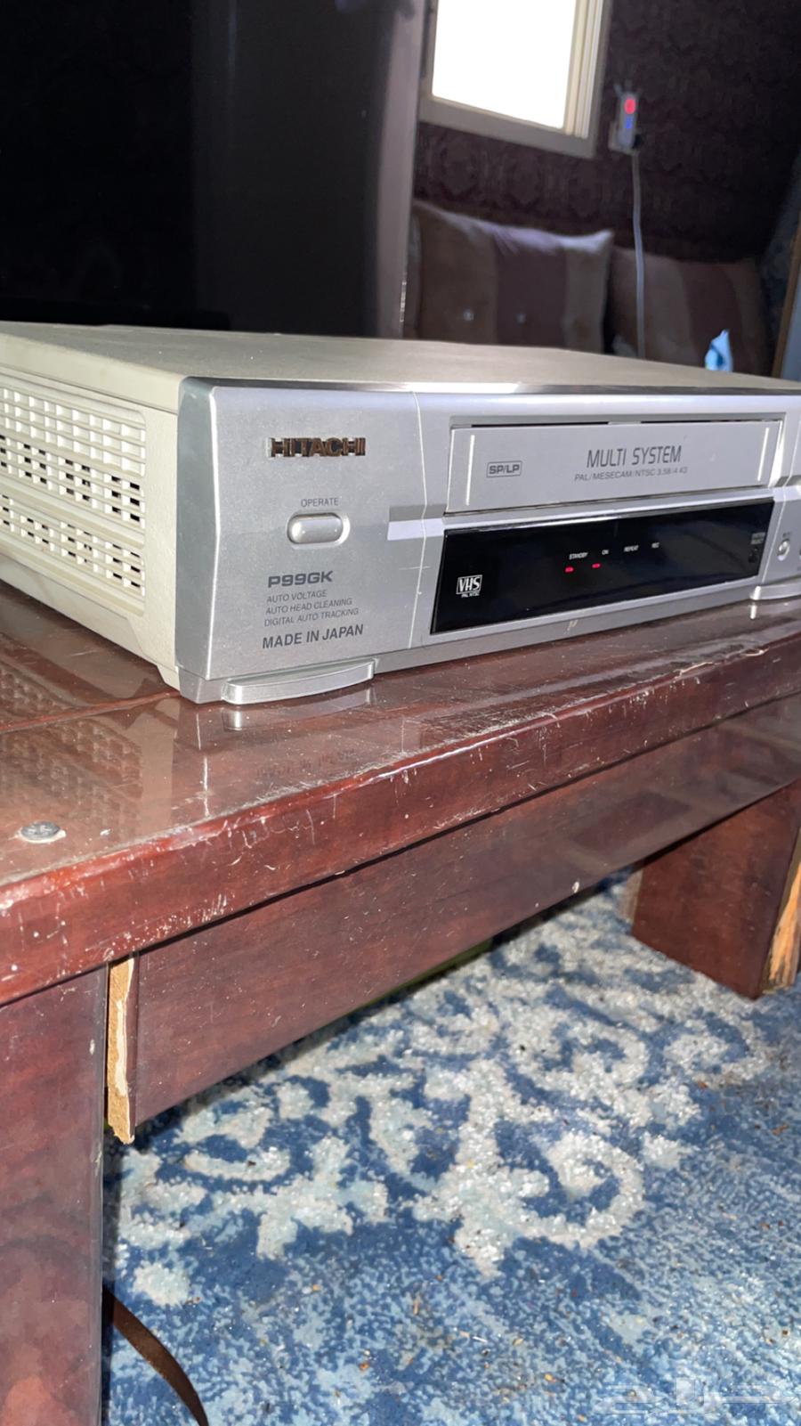 جهاز فيديو VHS هيتاشي ياباني أصلي63214145117441112