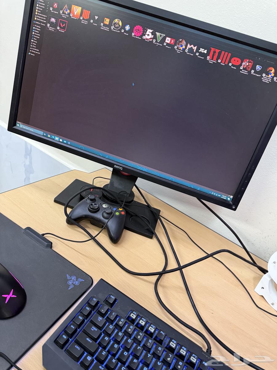 كمبيوتر قيمنق قوي كامل مع شاشة وكيبورد وماوس63216092896898113