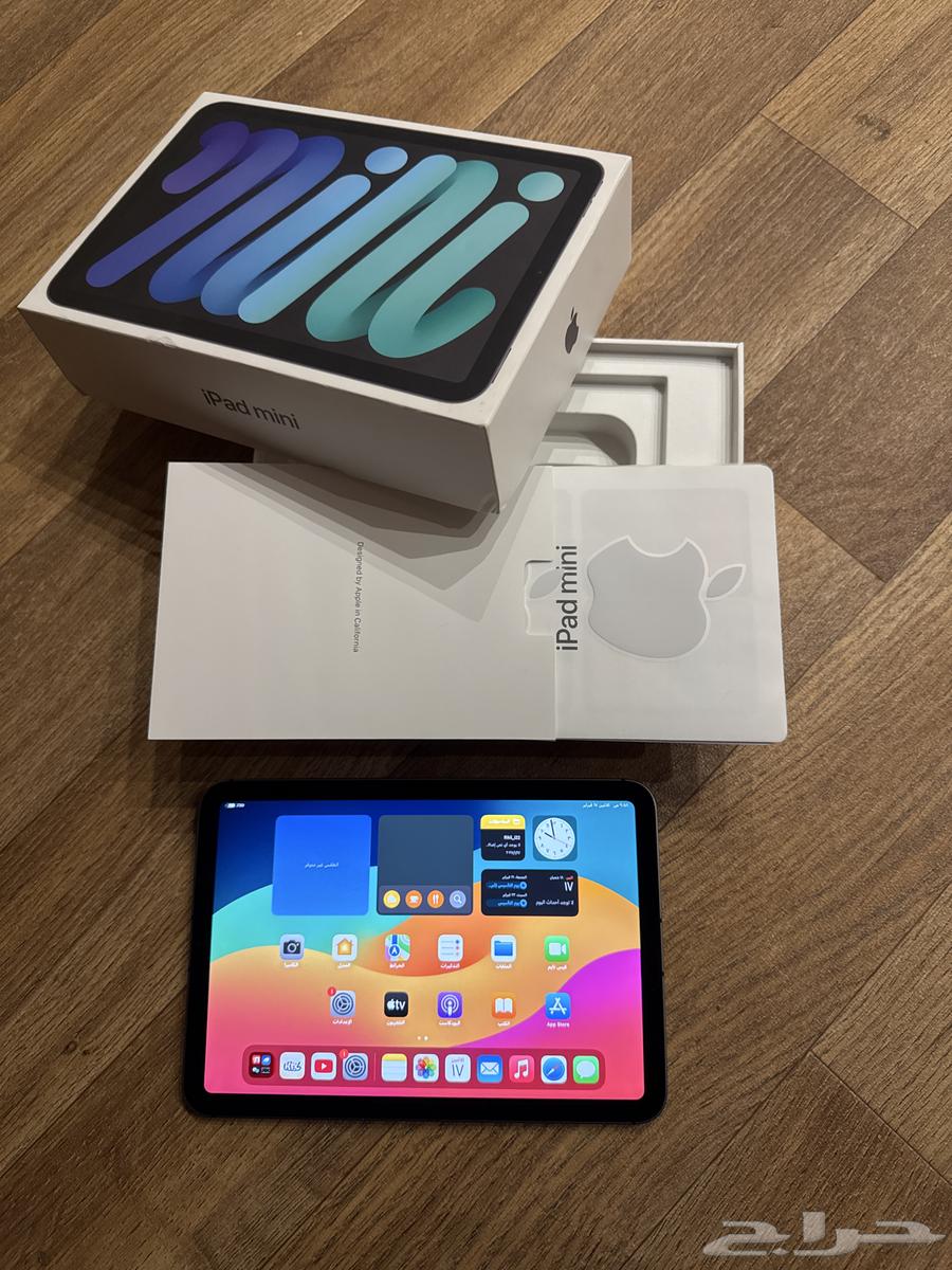 My iPad Mini 6, 64 GB storage63212616892162117
