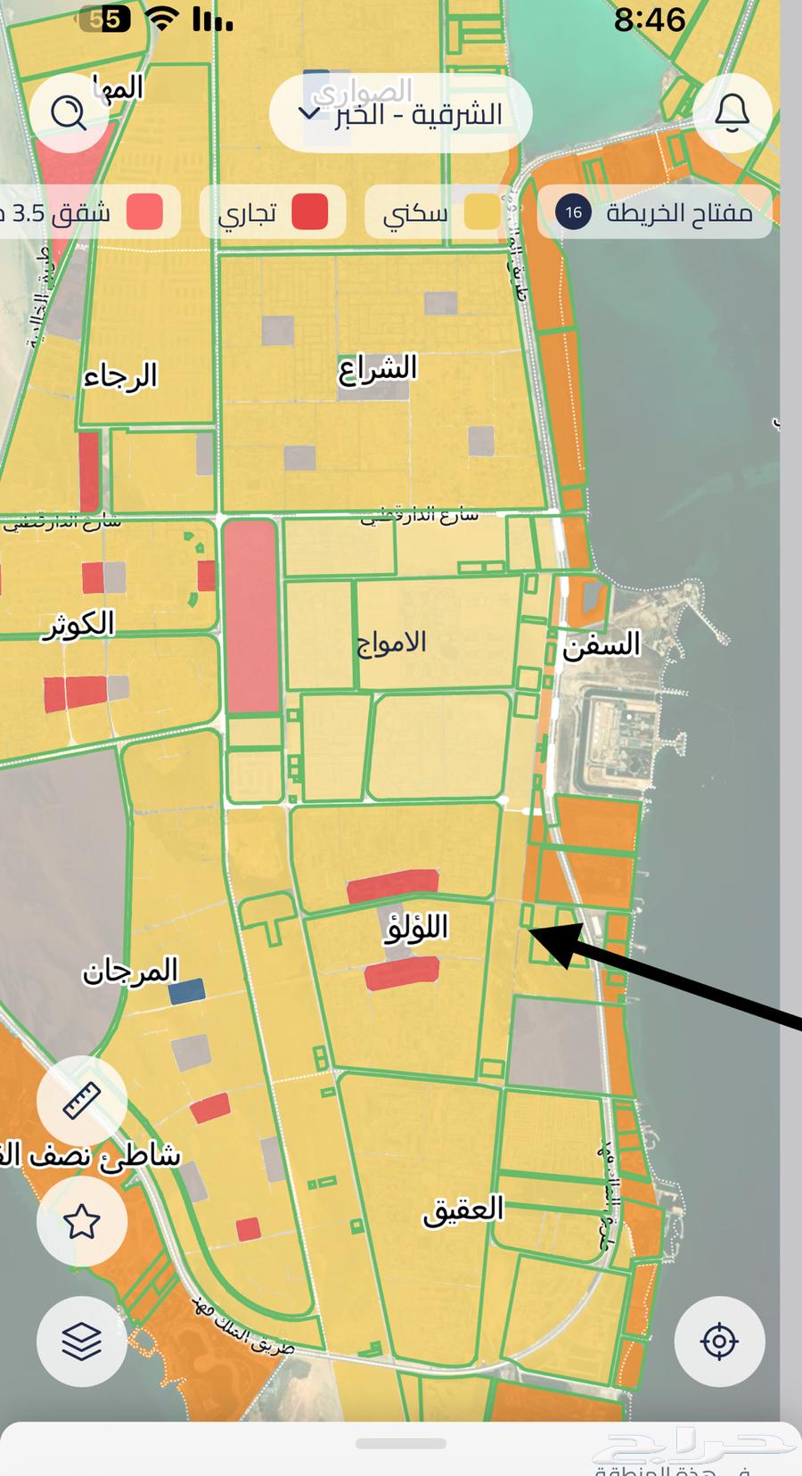 للبيع اراضي بمخطط الماسة 887 حي اللؤلؤ بعزيزية الخبر630152092741151124