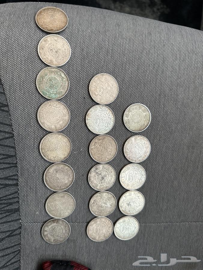 عملات قديمة ريال عربي فضه اصليه63209565512449112