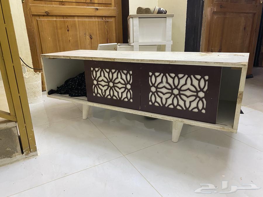 For sale: two TV tables, a chandelier, and 2 shelves63207624511361113
