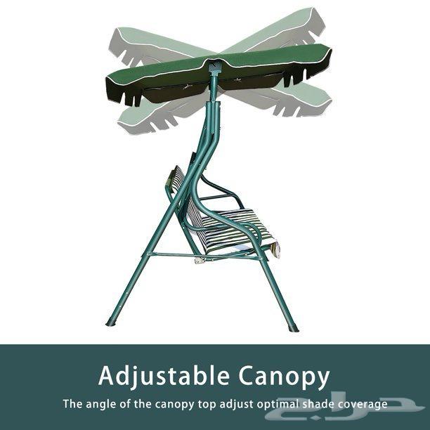Great swing for gardens - large outdoor swing with canopy and in big size63206108616323111