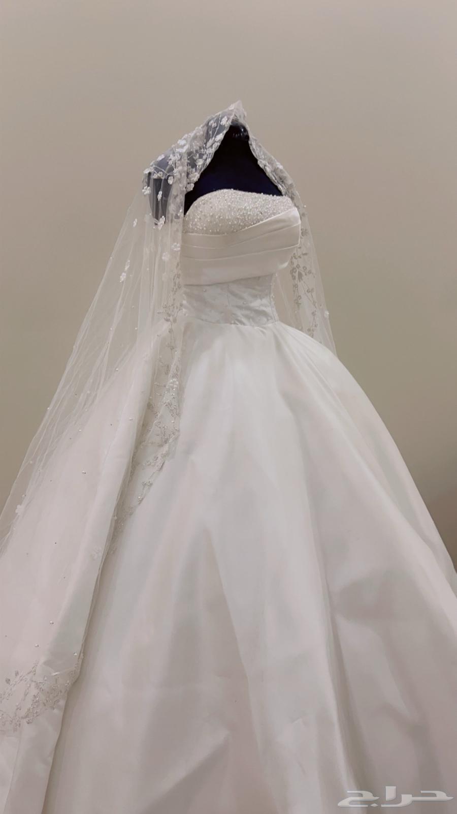 New wedding dress used only once, and the veil has a special design63205575220867113