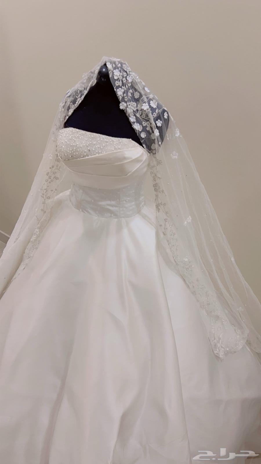 New wedding dress used only once, and the veil has a special design63205575220867114