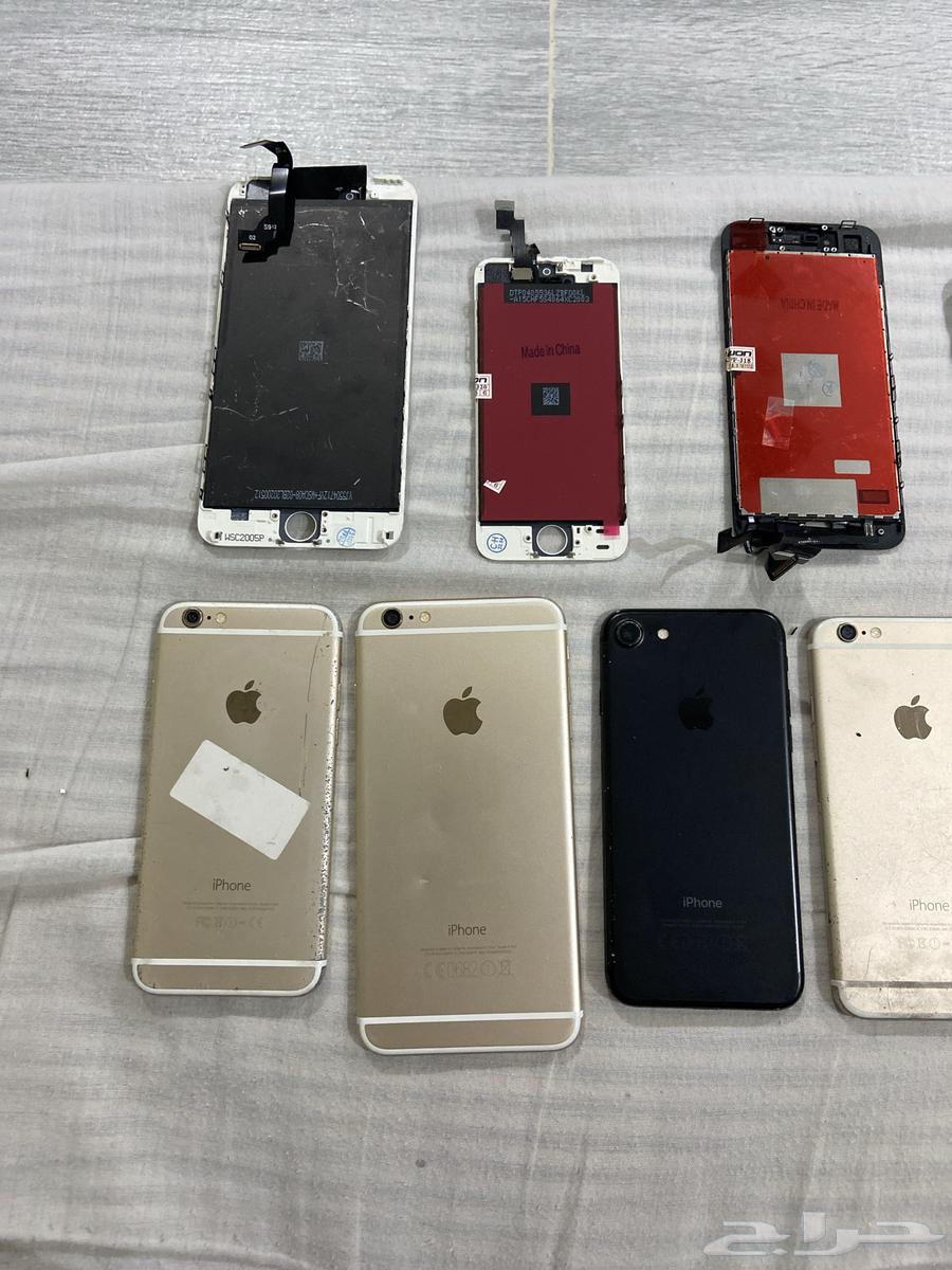 Selling used parts for iPhone 6, 6 Plus, iPhone 7, and iPhone 5.63205088637699114