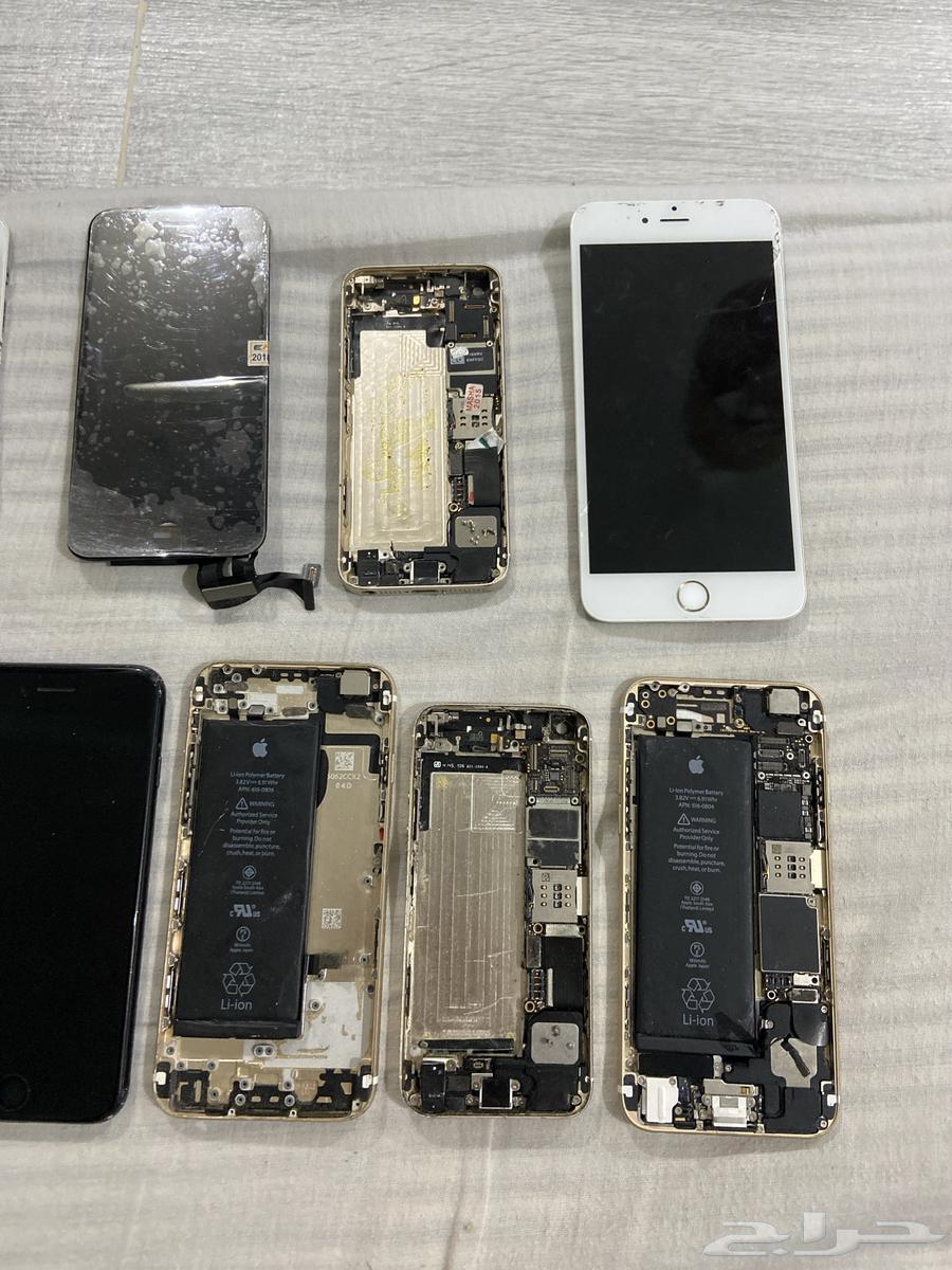 Selling used parts for iPhone 6, 6 Plus, iPhone 7, and iPhone 5.63205088637699111
