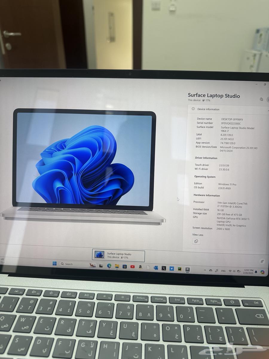 Microsoft Surface Studio Laptop63206124193410114
