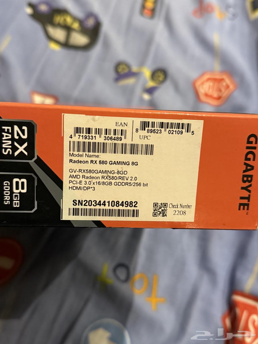 Gigabyte RX 580 graphics card for sale63200865579906112