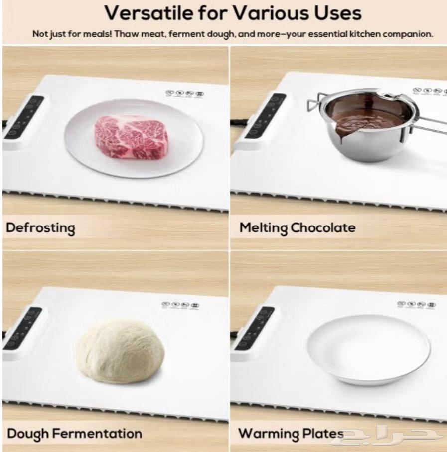 Electric food warming mat with adjustable temperature63200389258115114