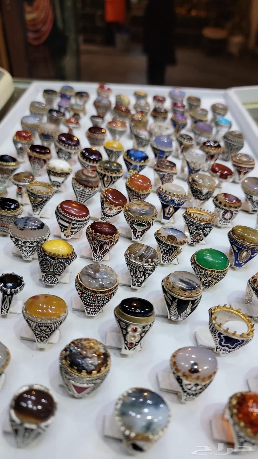 Yemeni agate men's rings63198357051649113