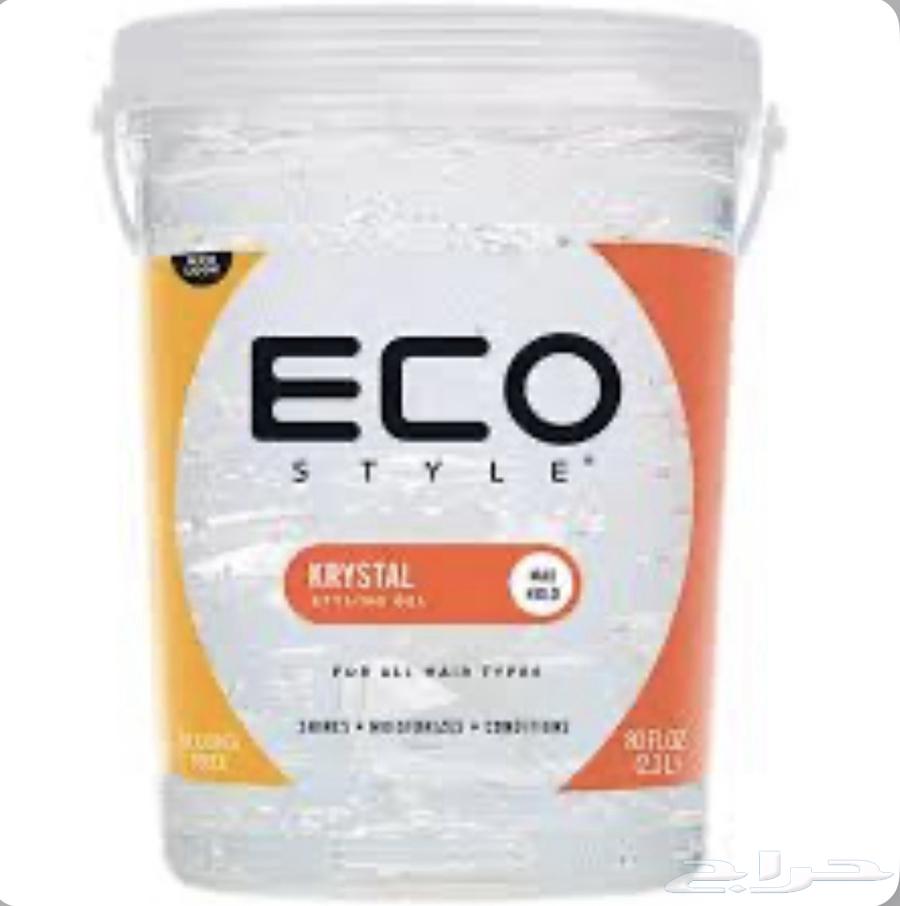 Eco American brand hair gel with argan oil and crystal63196865204865111
