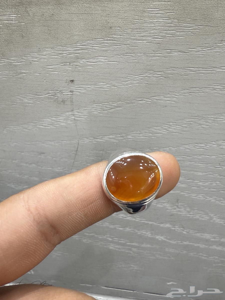 Yemeni agate stone silver ring63197376966529113