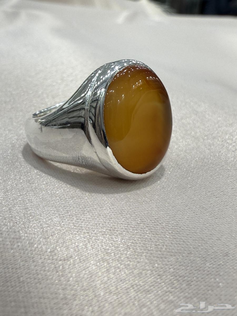 Yemeni agate stone silver ring631973769665291123