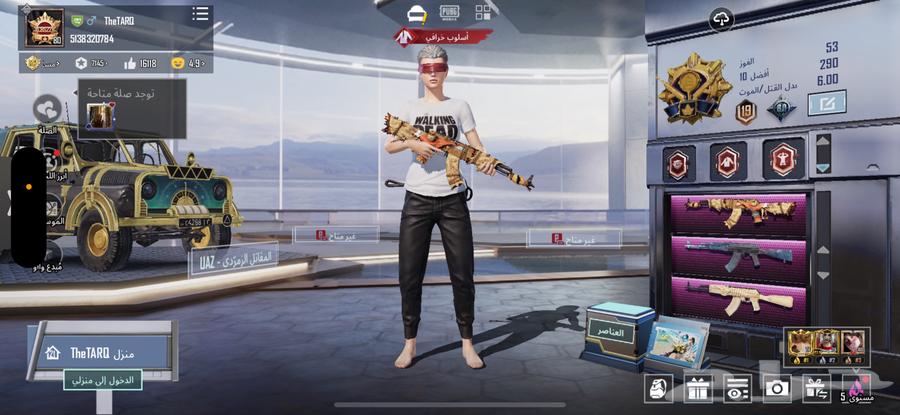 PUBG account level 8063199372001154113
