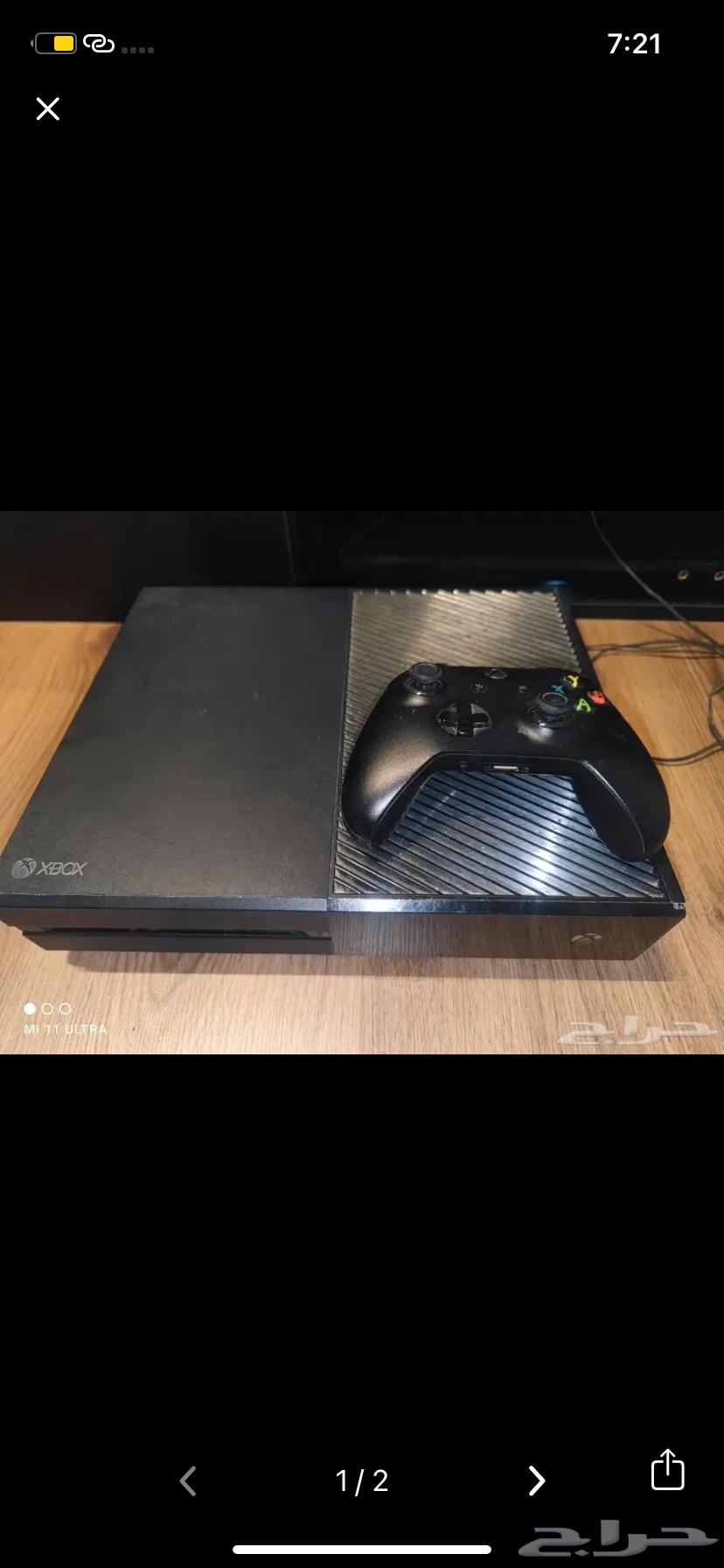 Xbox One for sale with its controller, in perfect condition, nothing missing, for 400.63198360441985111