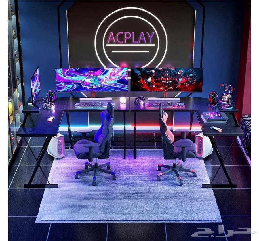 Administrative office L-shaped PC gaming desk63193306922498114