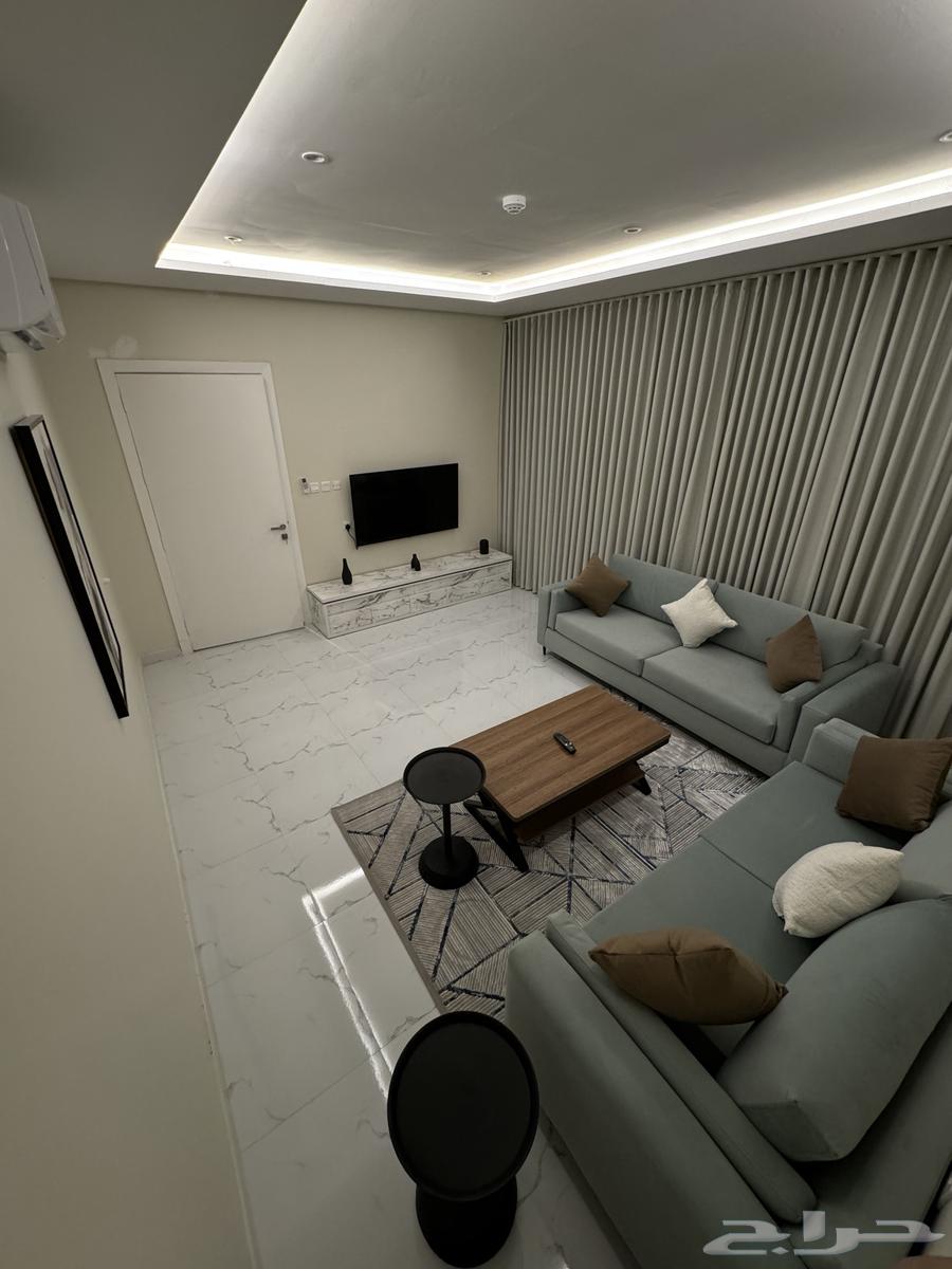 شقة غرفة وصالة بالنرجس شمال الرياض مؤثثة جديدة شهري سنوي63009268287874114