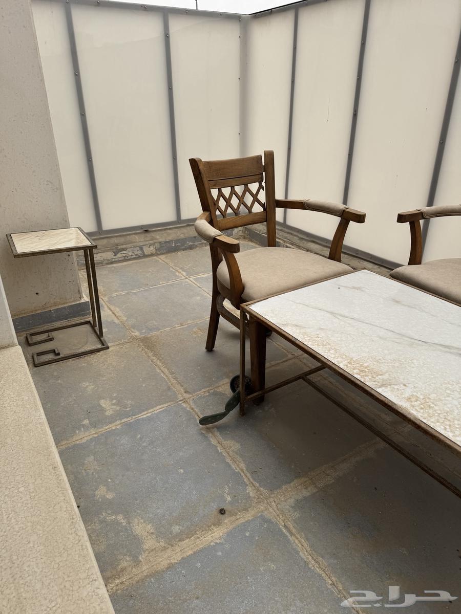 Luxurious Egyptian chairs 4 with 3 tables for sale63194819441282114