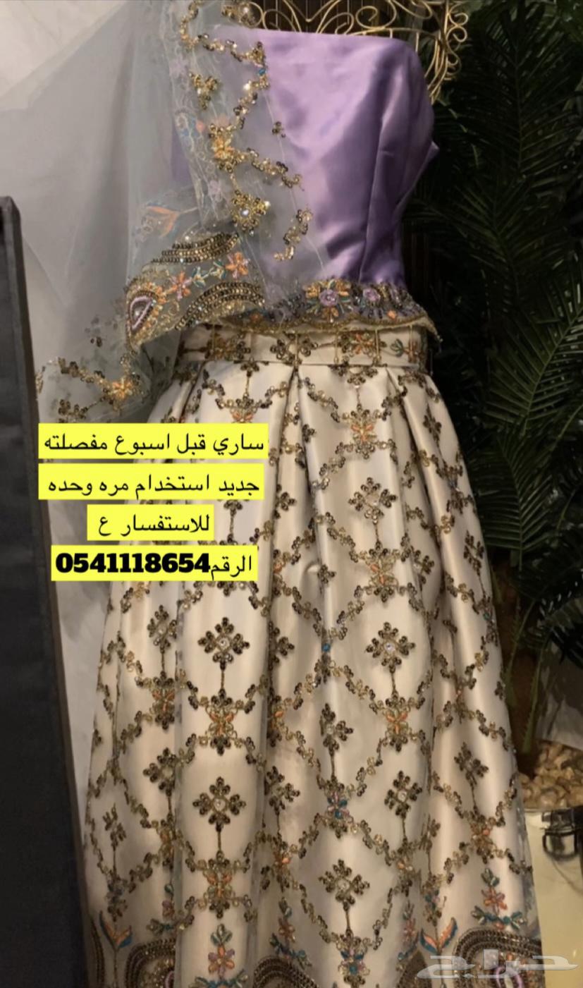 Saree dress for sale, used once, new condition, and there is room to expand the fabric631938424252181119
