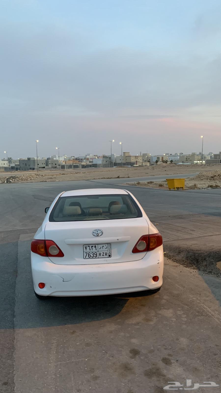 كورولا 2009 نطيف قير عادي63009176765570113