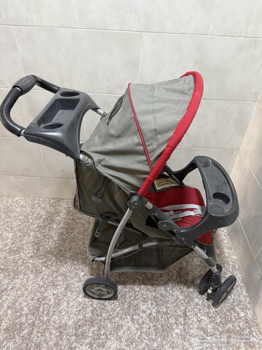 Original Arabic text: عربانه اطفال اصلية من تويز ار اص

Corrected Arabic text: عربة أطفال أصلية من تويز آر أس

Translation (en):  
Original baby stroller from Toys "R" Us63515386058370110