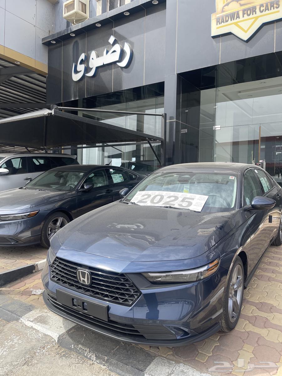 هوندا اكورد EX 2025 جميع الالوان63291321153538113