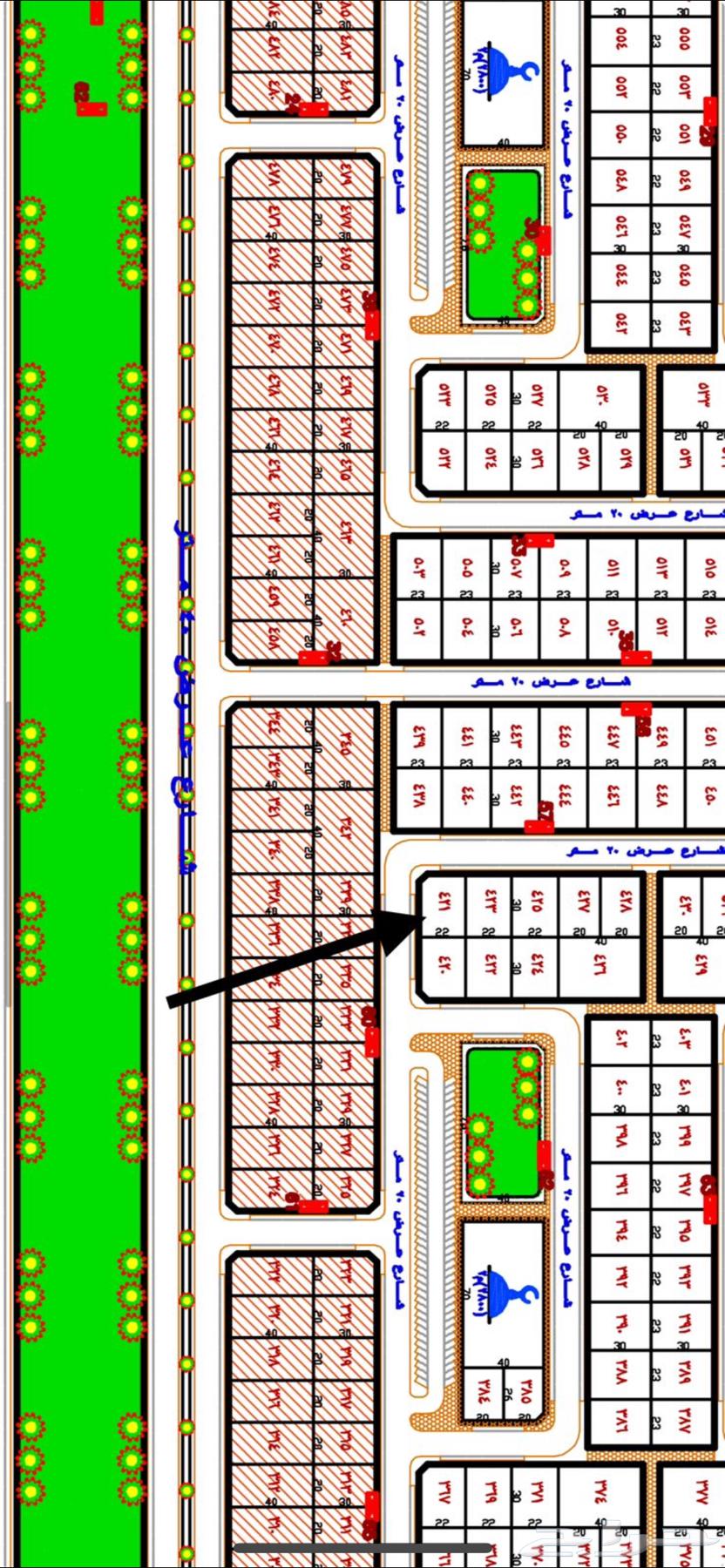 For sale: Al-Hajra Al-Salmaniya land (Plot 121 H), two streets63009163622913111