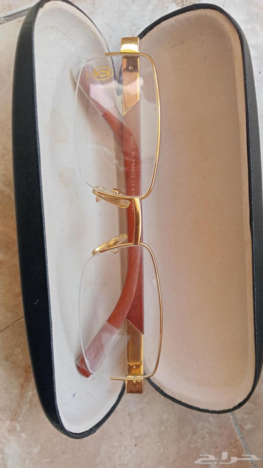 Original medical French Cartier glasses with new serial number63187929993347114