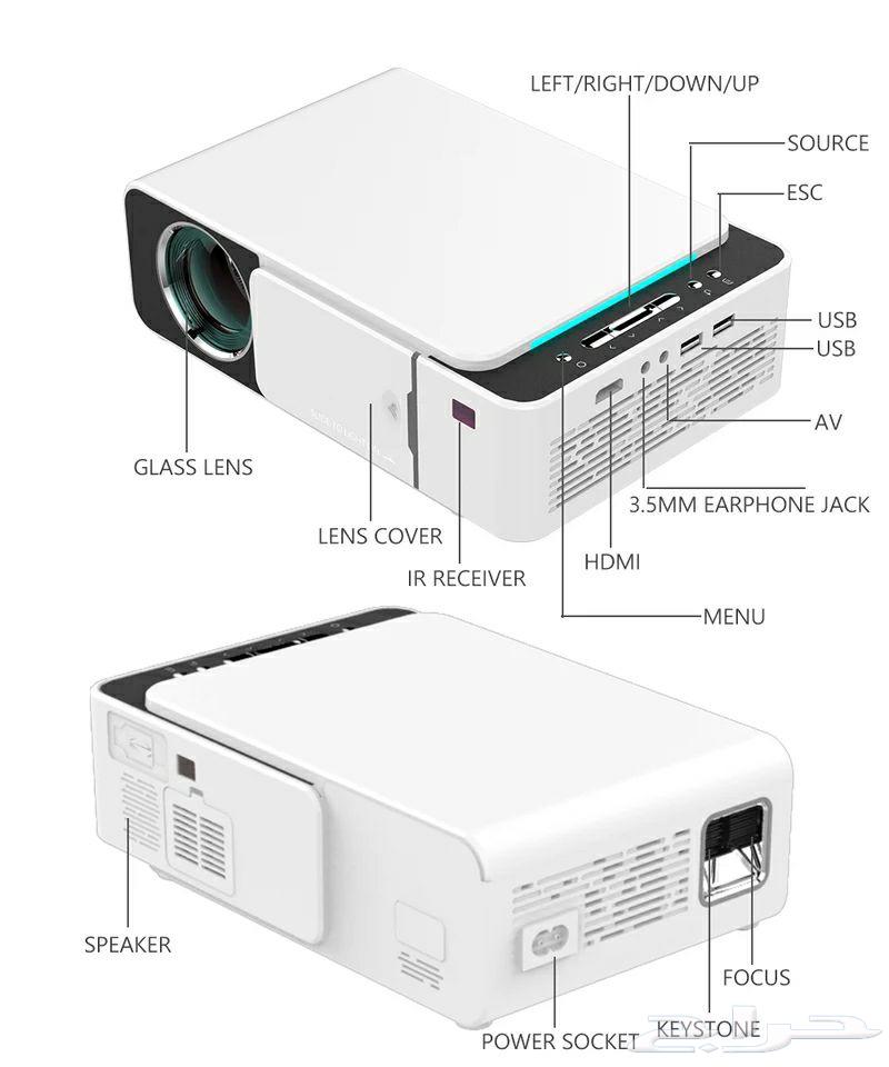 Smart 720p projector that supports connection to iPhone and Android63187922395137111