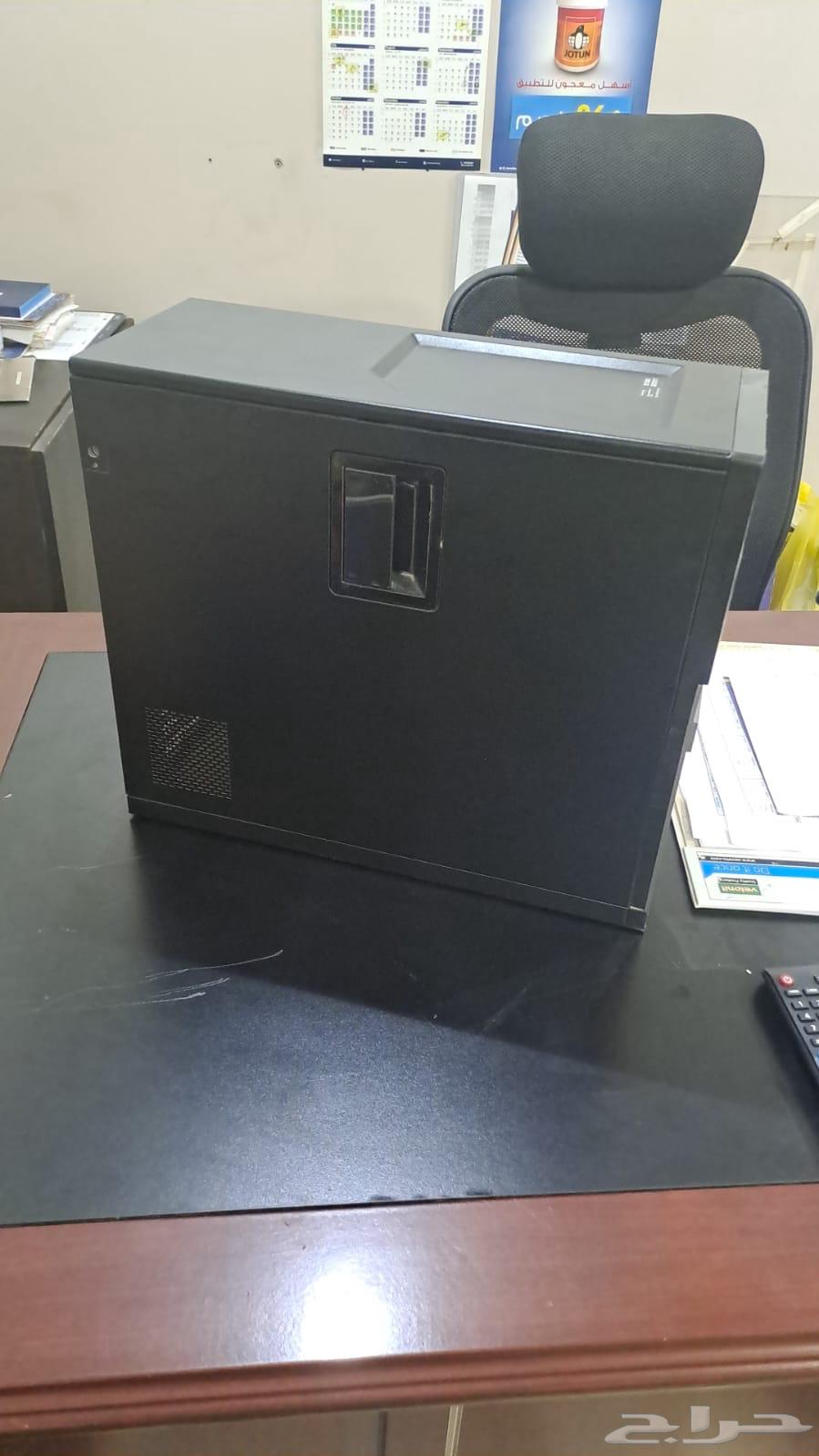 جهاز كمبيوتر مكتبي وطابعه63185980661250111