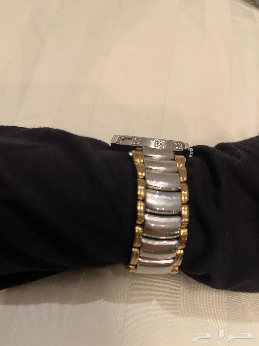 ساعة بالمان أصلية ذهبي وفضي بألماس ميناء لؤلؤ Balmain Watch63177333249411112