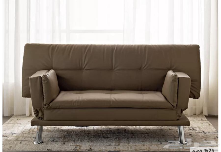 Leather sofa furniture brown bed63179591317251114