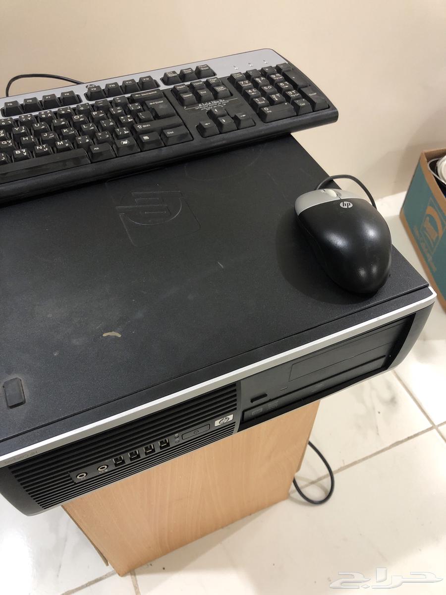 جهاز كمبيوتر مكتبي hp مع الكيبورد والماوس63179108193410111