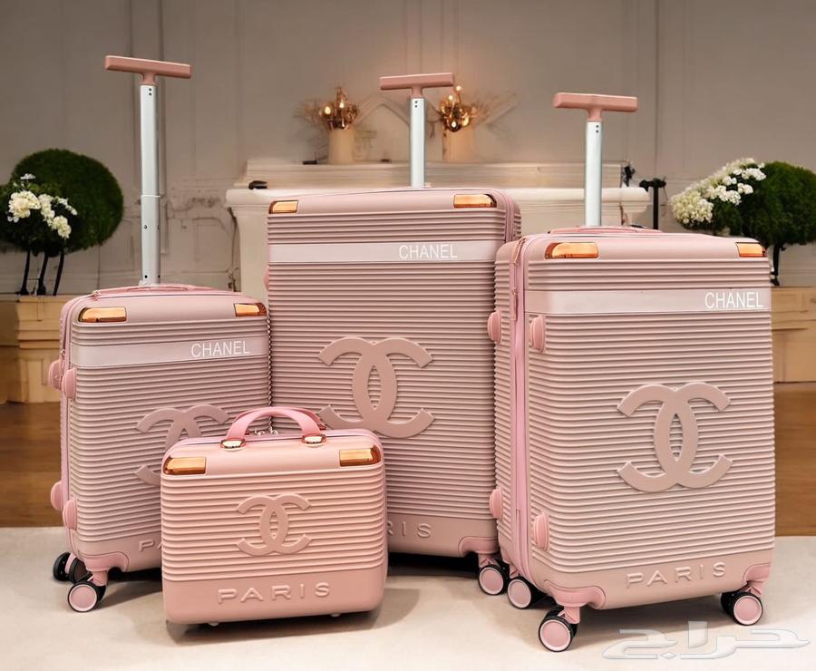 Louis Vuitton and Chanel travel luggage set63181033786113112