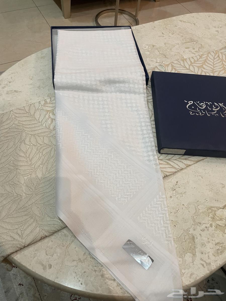 White Shmag Alwahaj for Dassar, size 58631786375608351128