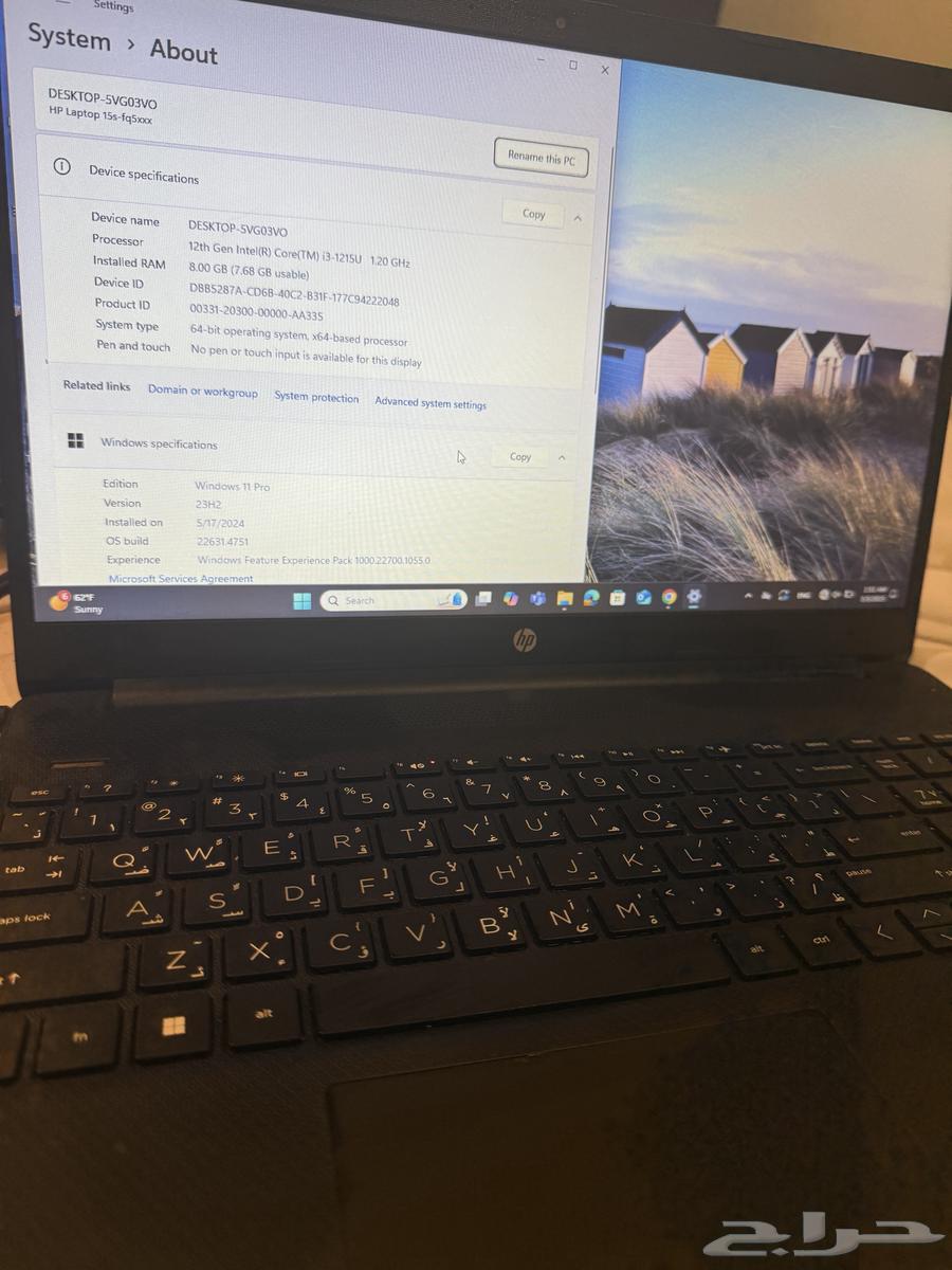 hp i3 12th 8gb ram63180098691971112