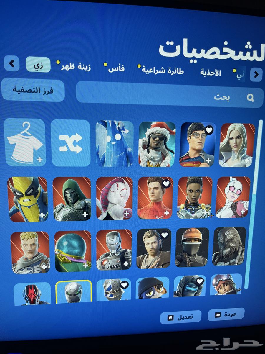 حساب فورت نايت للبيع63180098965378111