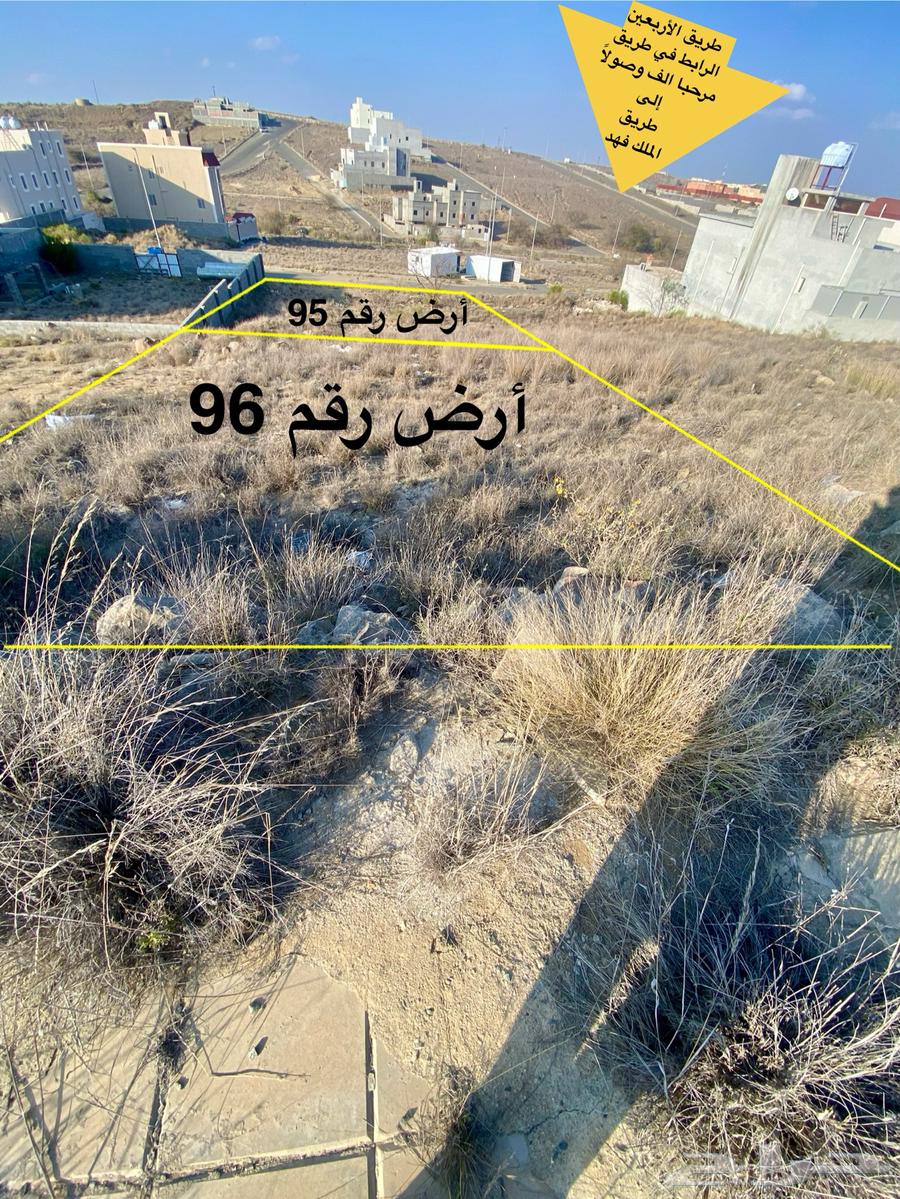 أرض للبيع في ابها قريبه من المطار وطريق مرحبا الف بصك63009380198529114